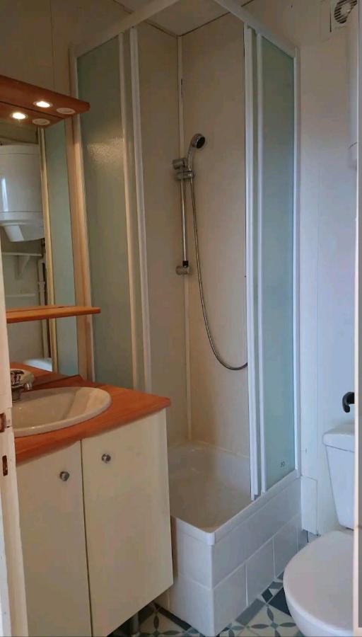 Ferienwohnung Le Petit Nid Rouge Ustou Exterior foto