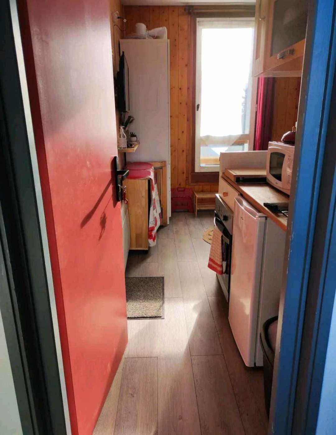 Ferienwohnung Le Petit Nid Rouge Ustou Exterior foto